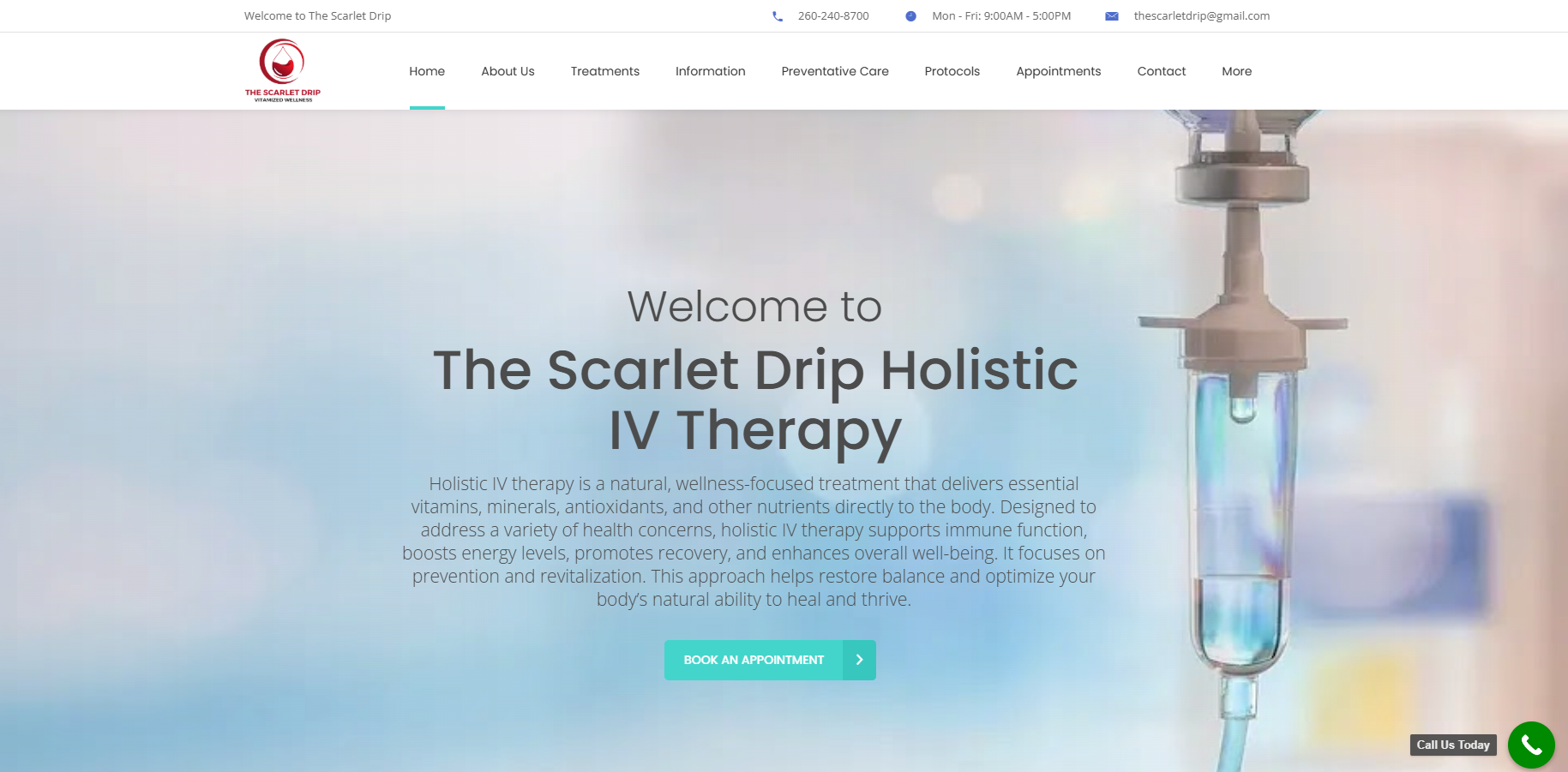 Scarlet Drip IV Therapy logo